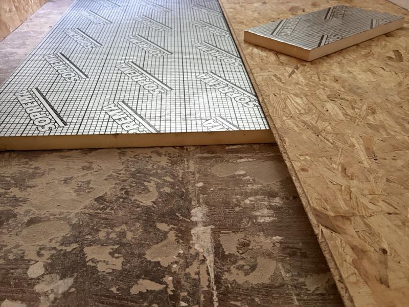 Konstruktion mit OSB-Platte